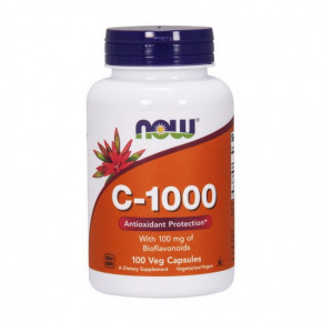  NOW C-1000 with bioflavonoids 100 caps