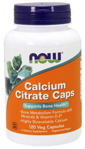  NOW Calcium Citrate Caps 120  (4384302613)