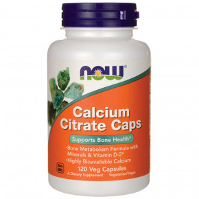 ³ NOW Calcium Citrate Caps 120  