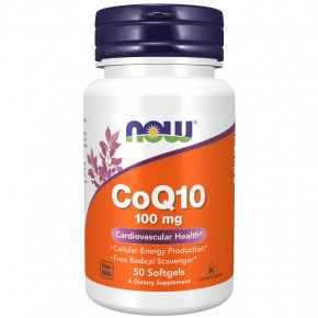    NOW CoQ-10 100 mg 50  