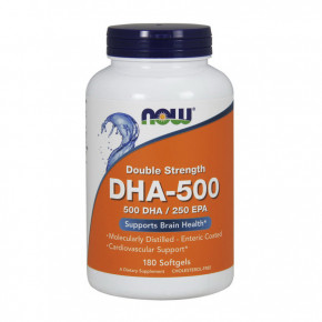 Vitamin Now Foods DHA-500/250 EPA 180  