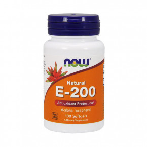 ³ Now Foods E-200 134 mg 100 softgels