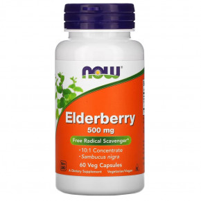  NOW Elderberry 500 mg 60  