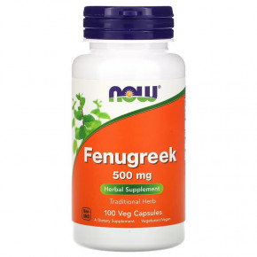 ³ NOW Fenugreek 500 mg 100 