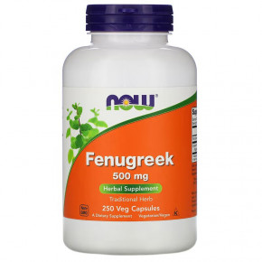  NOW Fenugreek 500 mg 250  