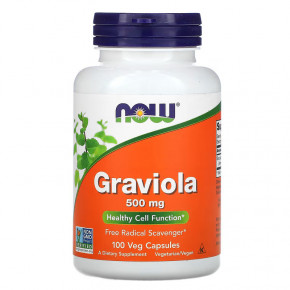 ³ NOW Graviola 500 mg 100 