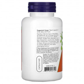  NOW Hawthorn Extract 600 mg 90   4