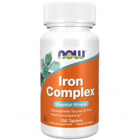 ³ NOW Iron Complex 100 