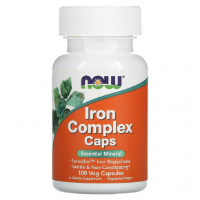 ³ NOW Iron Complex Caps 100  