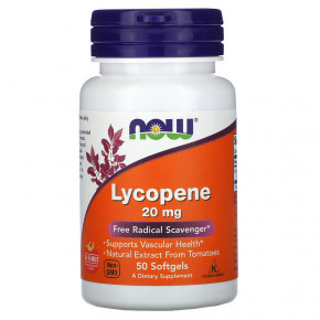 ³ NOW Lycopene 20 mg 50 