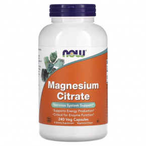  NOW Magnesium Citrate 240  