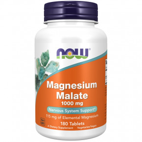 ³ NOW Magnesium Malate 1000 mg 180  