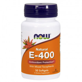  NOW Natural E-400 50 softgels