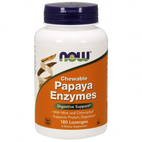   NOW Papaya Enzyme 180 