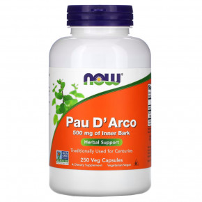 ³ NOW Pau DArco 500 mg 250 