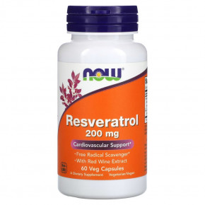  NOW Resveratrol 200  60 