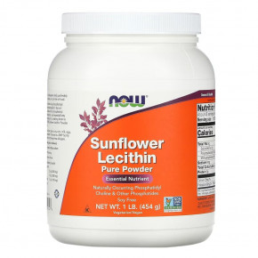 ³ NOW Sunflower Lecithin 454 