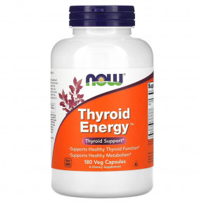  NOW Thyroid Energy 180  