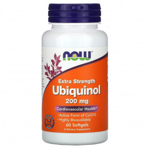  NOW Ubiquinol 200 mg 60  