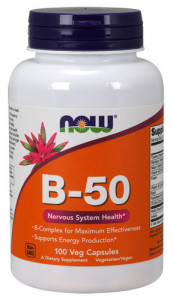  NOW Vitamin B-50 mg 100   