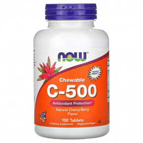  NOW Vitamin C-500 100   -