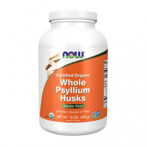  NOW Whole Psyllium Husks Certified Organic 340 g