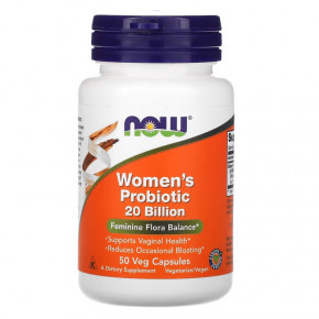  NOW Womens Probiotic 20 Billion 50  