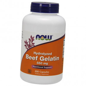  Now Foods Beef Gelatin 550 200  (68128006)