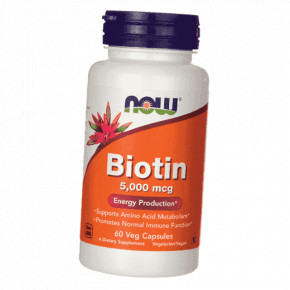  Now Foods Biotin 5000 60 (36128060)