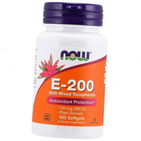   Now Foods E-200 Mixed Tocopherols 100 (36128193)