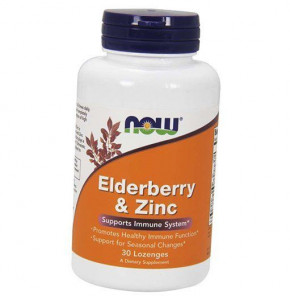    Now Foods Elderberry & Zinc 30 (71128090)