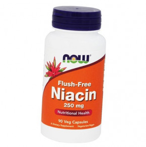  Now Foods Flush-Free Niacin 250 90 (36128395)