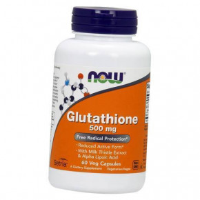 ³ NOW Foods Glutathione 500 mg 60 vcaps