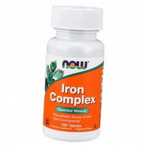  Now Foods Iron Complex 100 