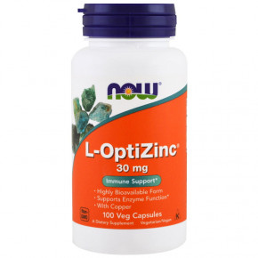 ³   Now Foods L-OptiZinc 30 mg 100 