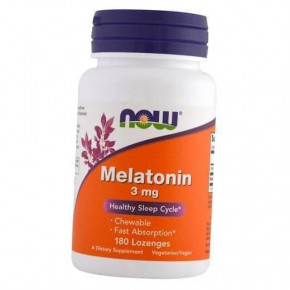 ³ Now Foods Melatonin 3 Lozenges 180 (36128251)