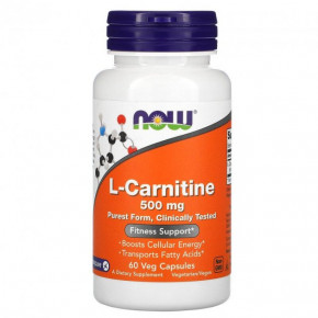  Now Foods (L-Carnitine) 500  60   (NOW-00072)