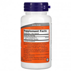  Now Foods (L-Carnitine) 500  60   (NOW-00072) 3