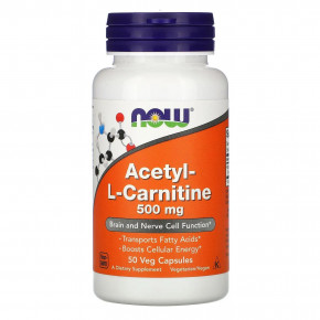 -- Now Foods (Acetyl-L-Carnitine) 500  50 