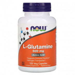  Now Foods (L-Glutamine) 500  120   (NOW-00092)