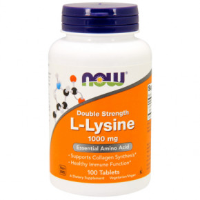  Now Foods (L-Lysine) 1000  100  (NOW-00113)