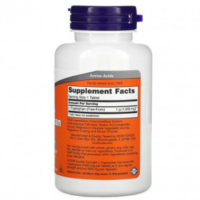  Now Foods (L-Tryptophan) 1000  60  (NOW-00169) 3