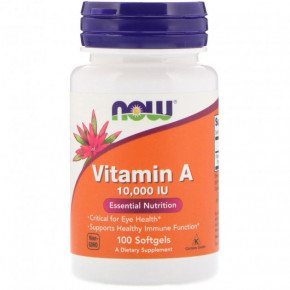 ³  Now Foods Vitamin A 10000  100 