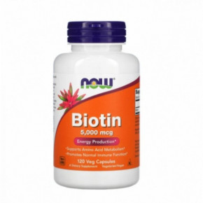 Biotin Now Foods () 5000  120  (NOW-00474)