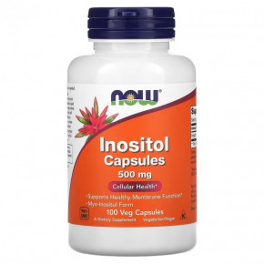  Now Foods (Inositol Capsules) 500  100 