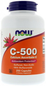   ³ C Now Foods (C-500 Calcium Ascorbate-C) 500  250 