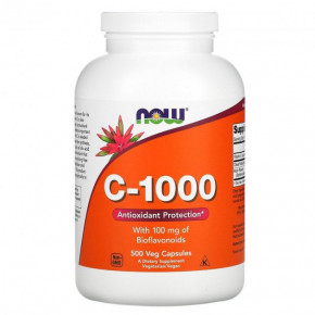   Now Foods (Vitamin C-1000) 500  (NOW-00693)