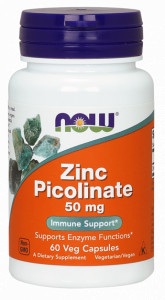 ϳ  Now Foods (Zinc Picolinate) 50  60  (NOW-01550)