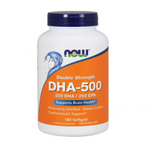 -500 / -250 Now Foods (DHA-500 with 250 EPA) 180 '  (NOW-01613)