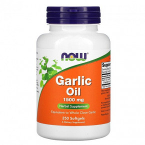   Now Foods (Garlic Oil) 1500  250  (NOW-01792)